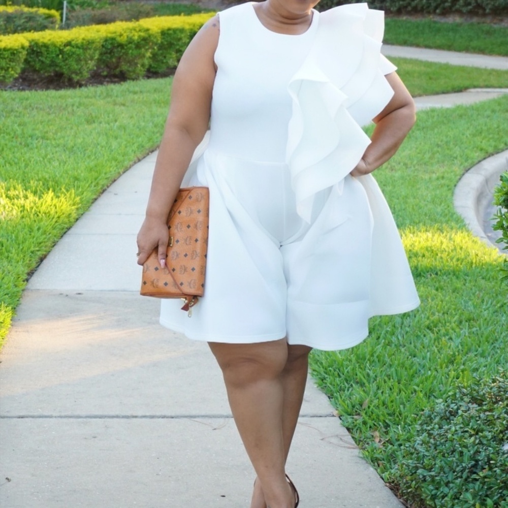 White Romper